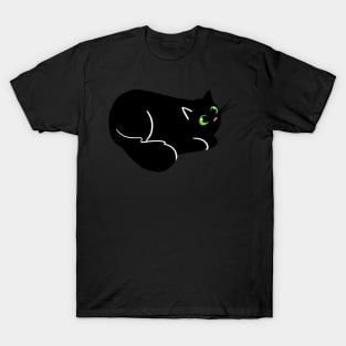 Baby Black Cat Loaf T-Shirt